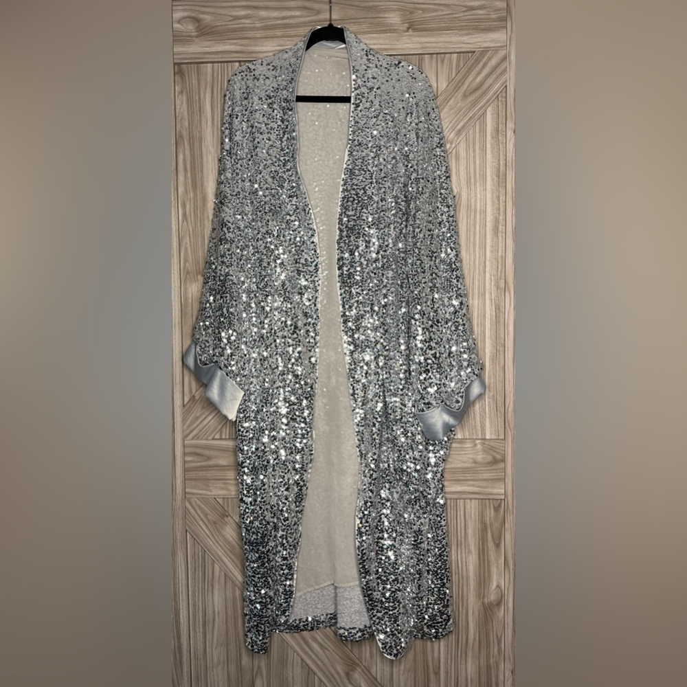 Dressed in Lala Disco Fever Sequin Duster